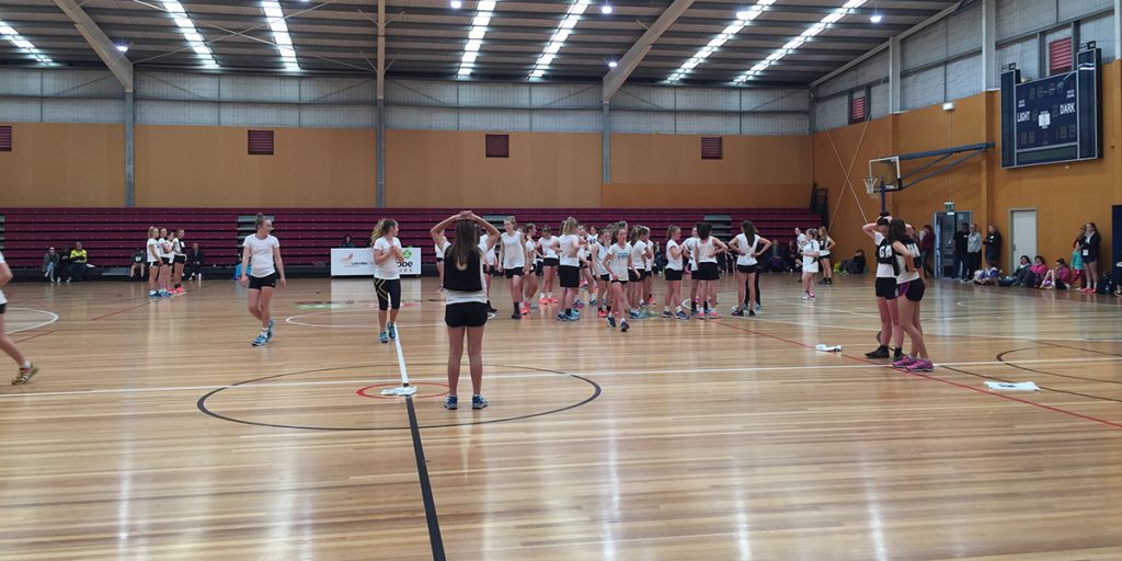 Netball selections trials coaching