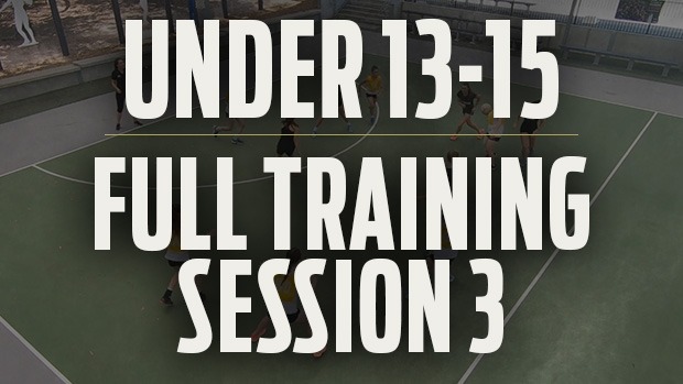 Under 13-15 Netball Training Session 3