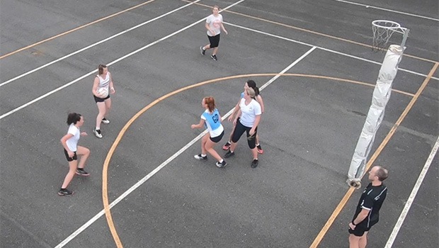 ONE IN ONE OUT ADVANCED NETBALL GOALING DRILL