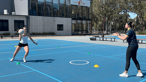 BOX AND POINTS NETBALL DRILL