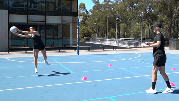 ATTACK DEFENCE MIXER NETBALL DRILL