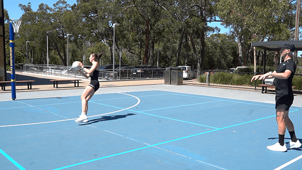 MIDCOURT ANGLES TRIANGLES NETBALL DRILL